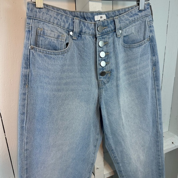 BP Jeans Nordstrom Women’s 27 Responsible Cotton High Rise Button Fly Mom Jeans - Picture 6 of 13